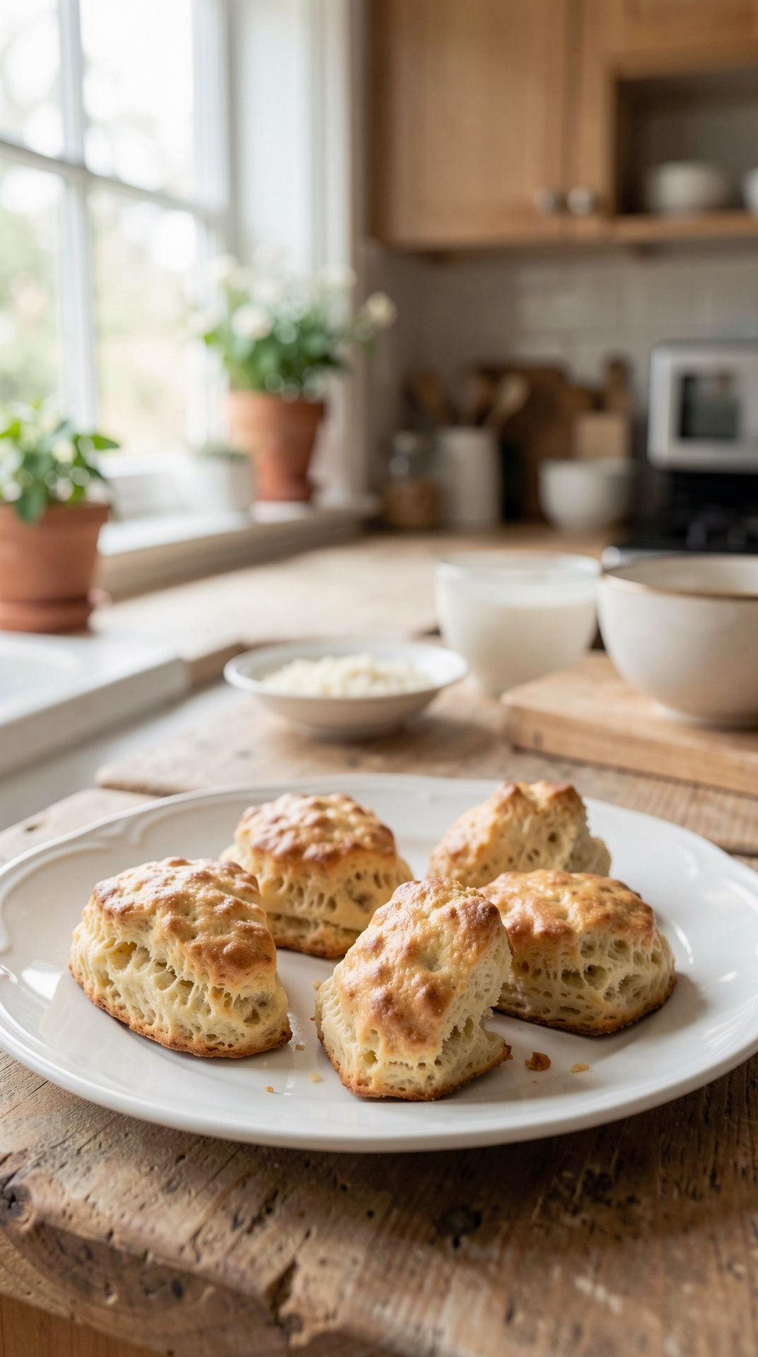 Simple Methods For Scones For More Reliable Rise featured image showing scones in a real home kitchen