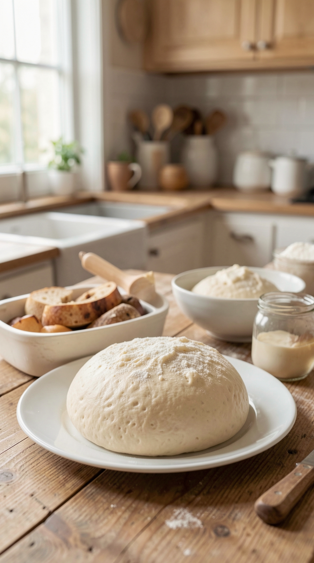 Simple Methods For Yeast Dough For Cleaner Flavor featured image showing yeast dough in a real home kitchen