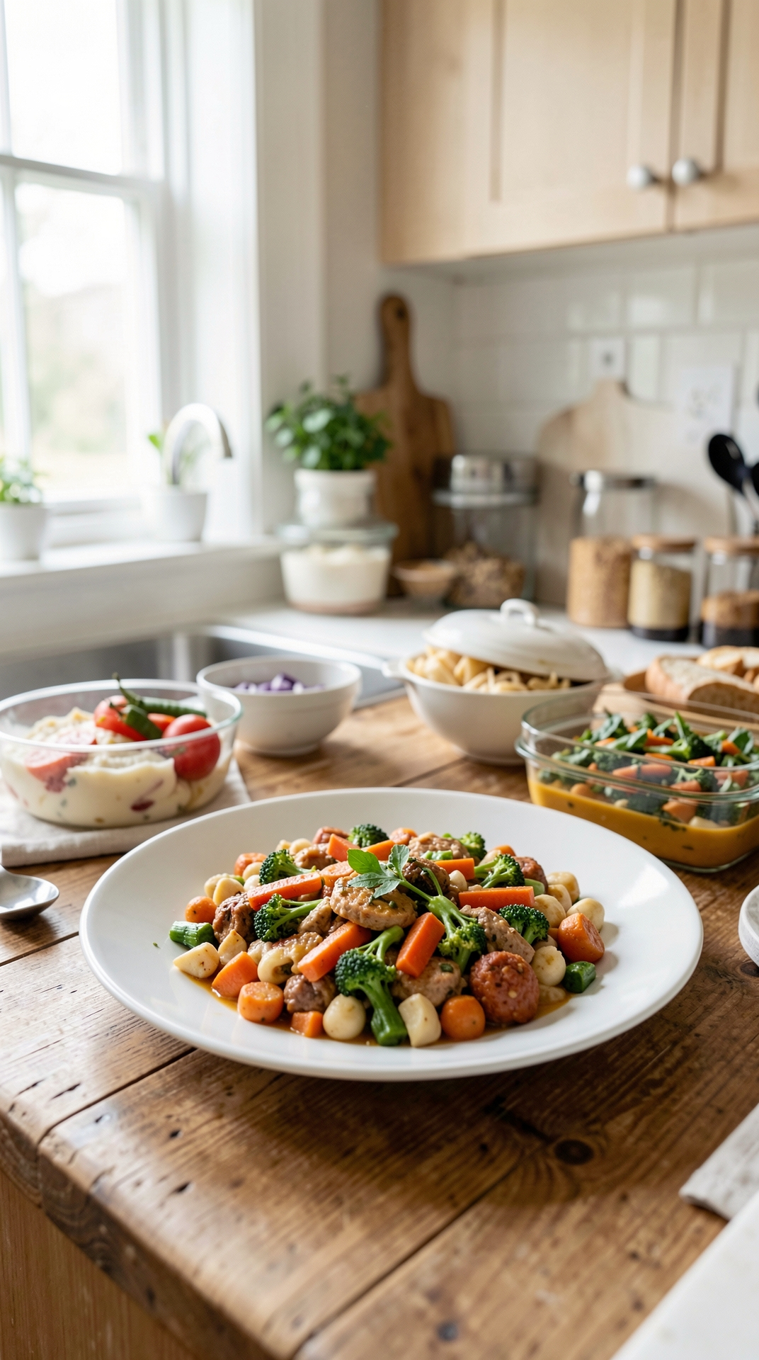Smart Tips For Freezer Meals For Less Food Waste featured image showing freezer meals in a real home kitchen