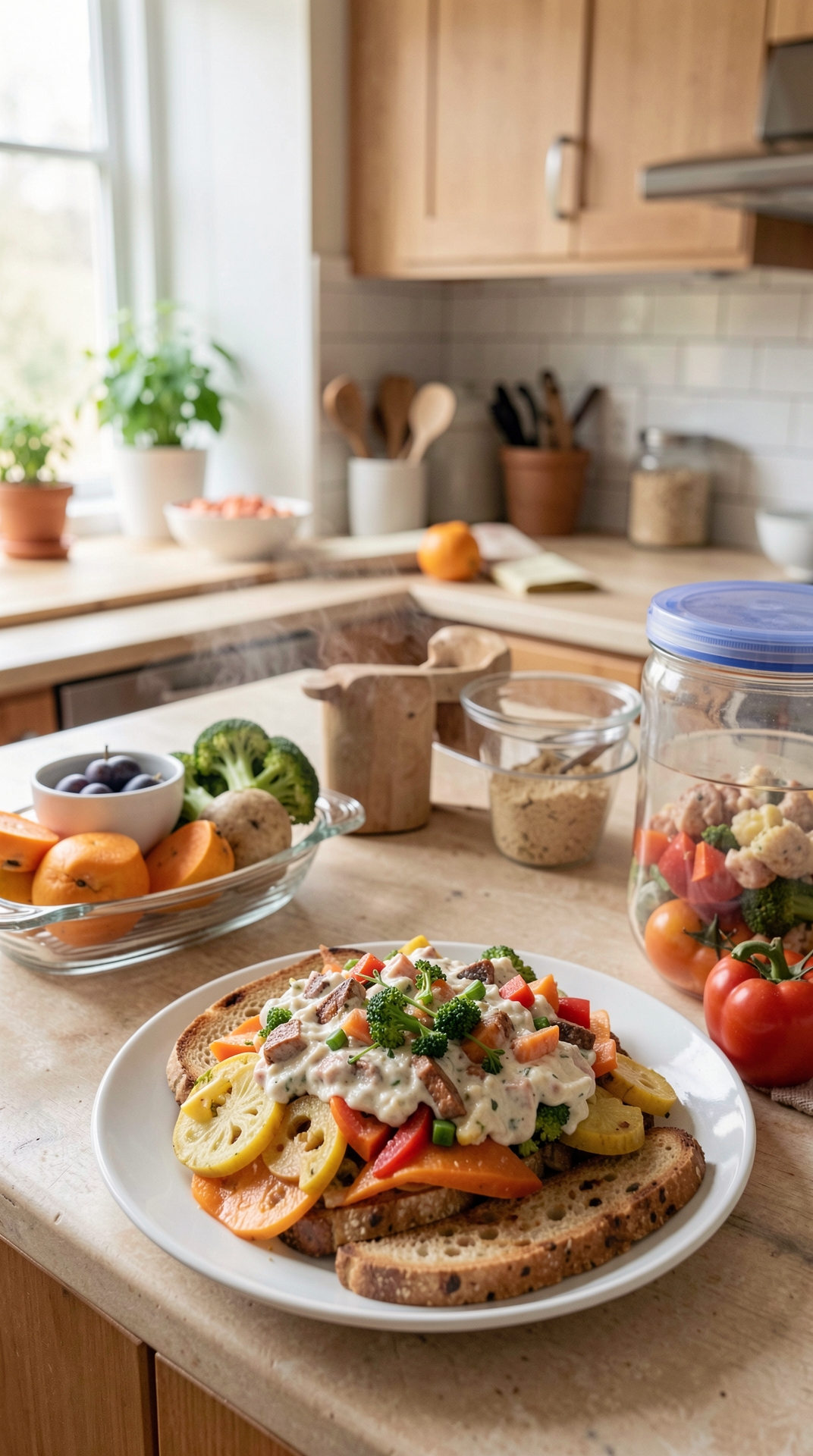 Smart Tips For Freezer Meals For Less Food Waste featured image showing freezer meals in a real home kitchen