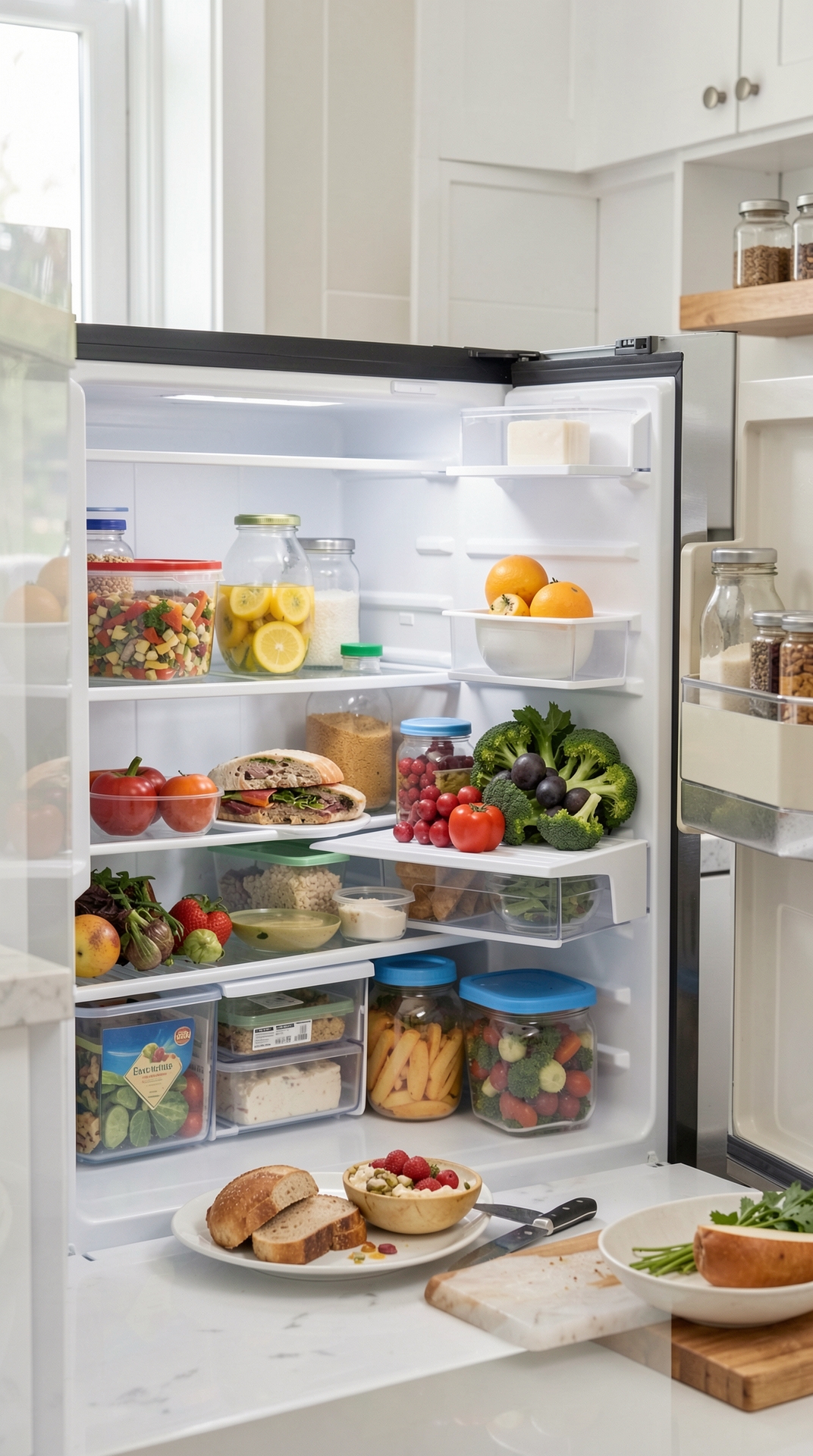 Smart Tips For Fridge Storage For Clearer Kitchen Routines featured image showing fridge storage in a real home kitchen