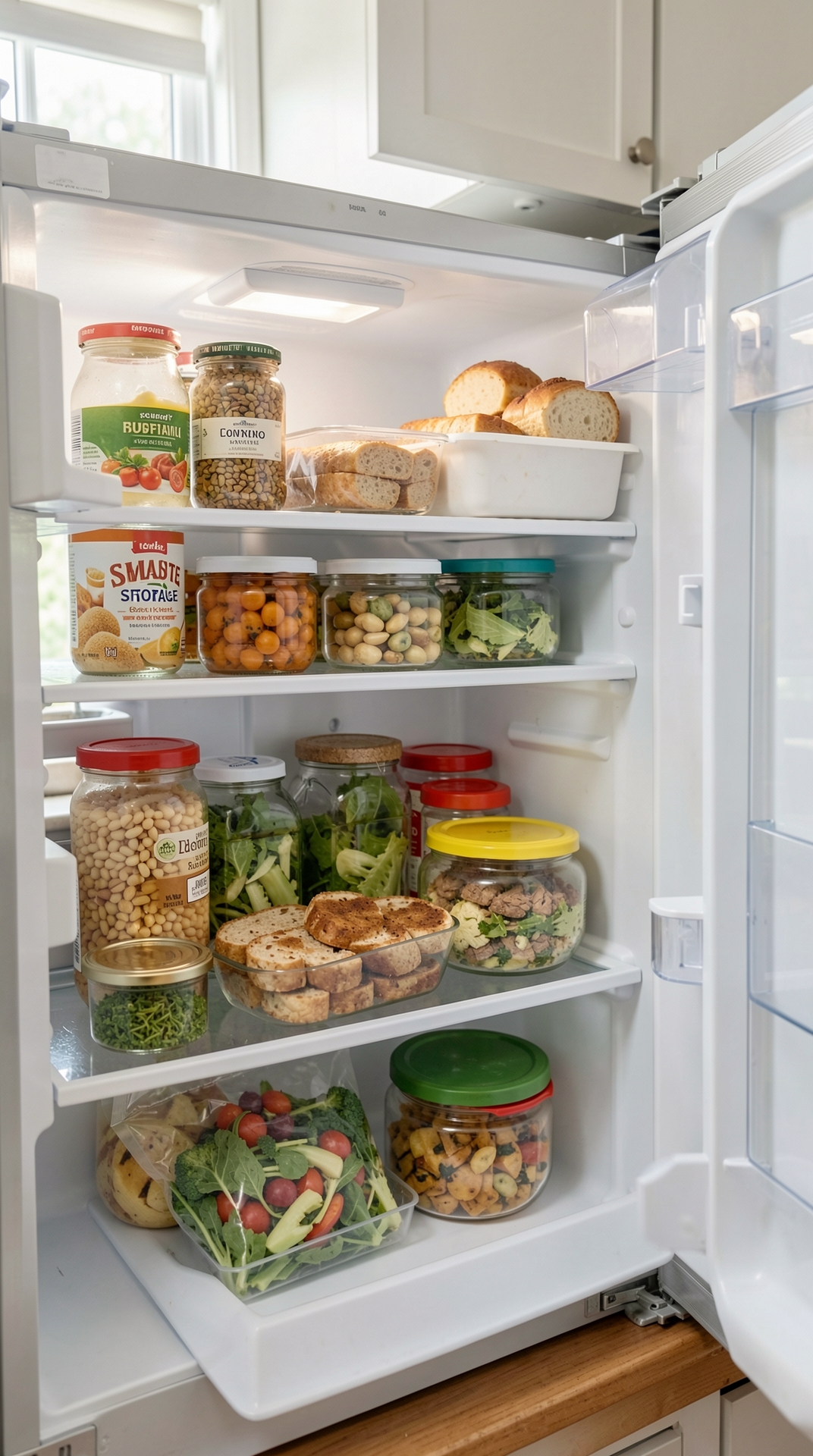 Smart Tips For Fridge Storage For Safer Storage featured image showing fridge storage in a real home kitchen