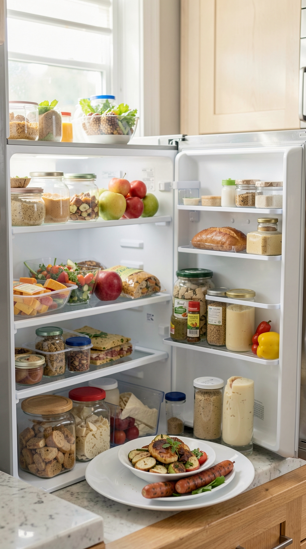 Smart Tips For Fridge Storage For Safer Storage featured image showing fridge storage in a real home kitchen