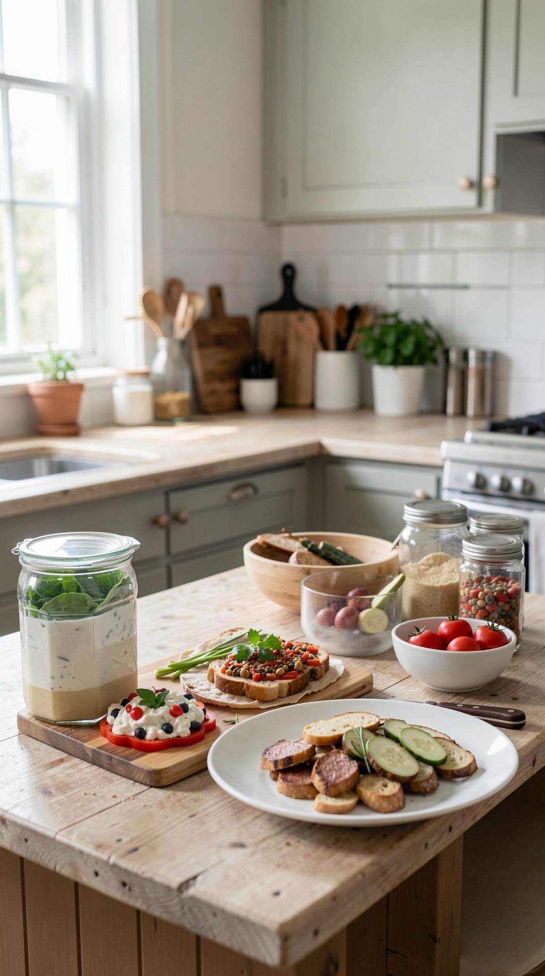 Smart Tips For Prep Stations For Clearer Kitchen Routines featured image showing prep stations in a real home kitchen