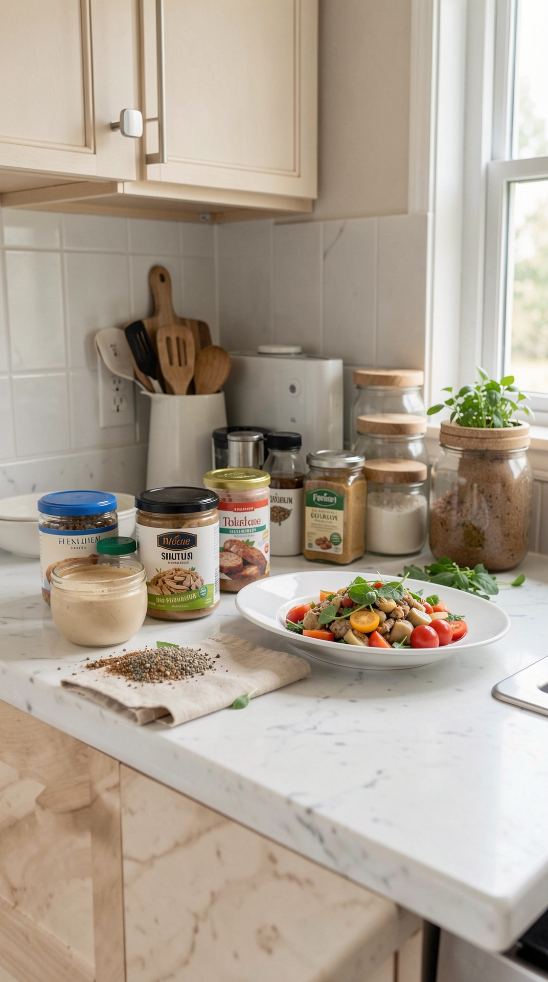 Smart Tips For Small Kitchen Counters For Safer Storage featured image showing small kitchen counters in a real home kitchen