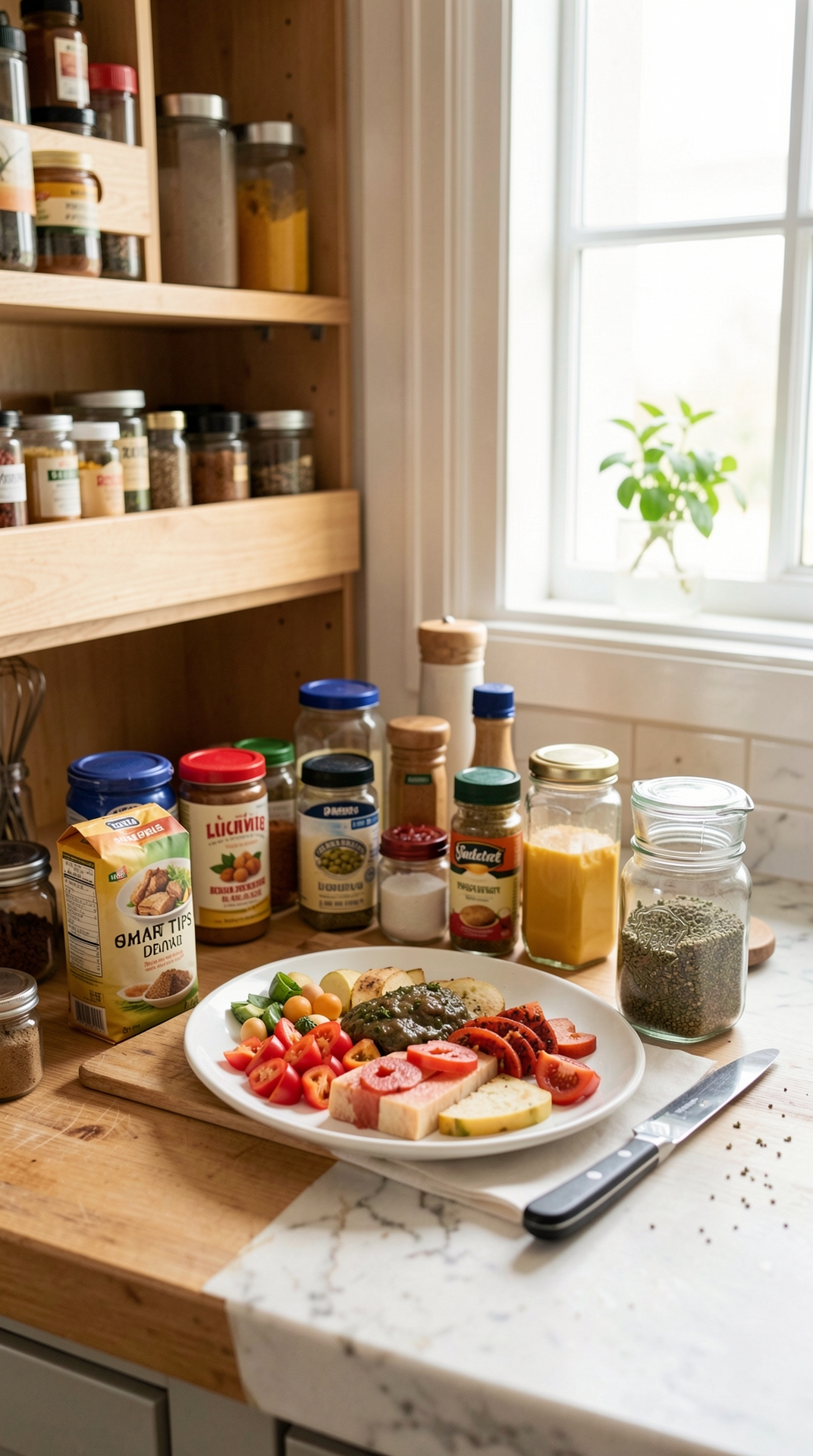 Smart Tips For Spice Drawers For Faster Prep featured image showing spice drawers in a real home kitchen