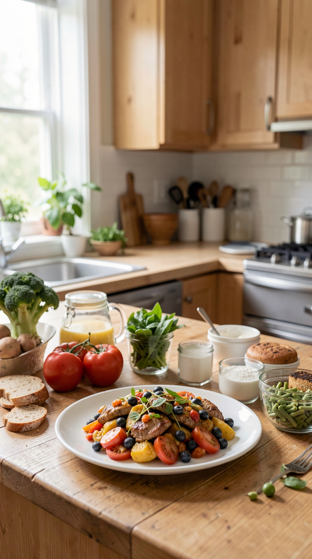 Smart Tips For Weekly Shopping Lists For Less Food Waste featured image showing weekly shopping lists in a real home kitchen