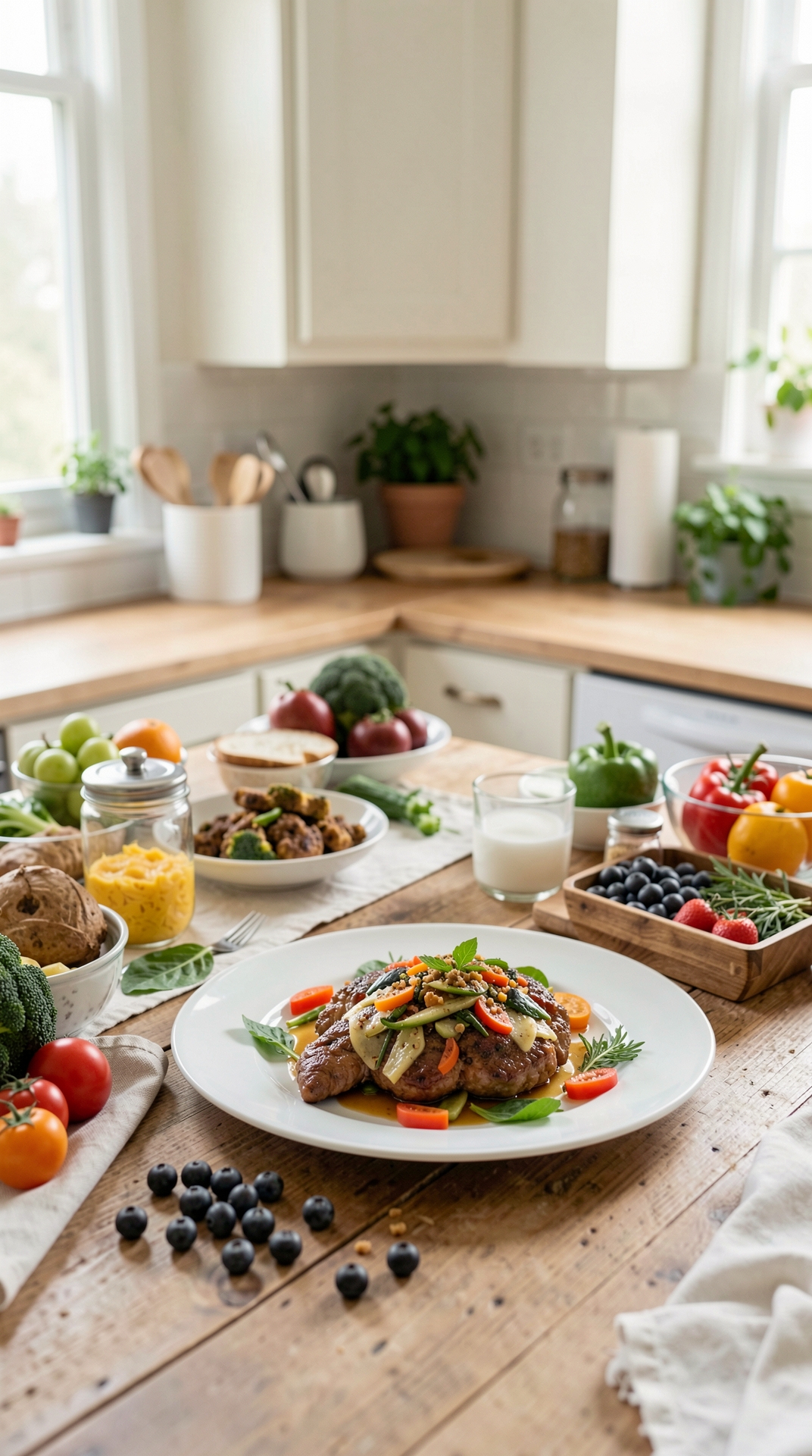 Smart Tips For Weekly Shopping Lists For Less Food Waste featured image showing weekly shopping lists in a real home kitchen