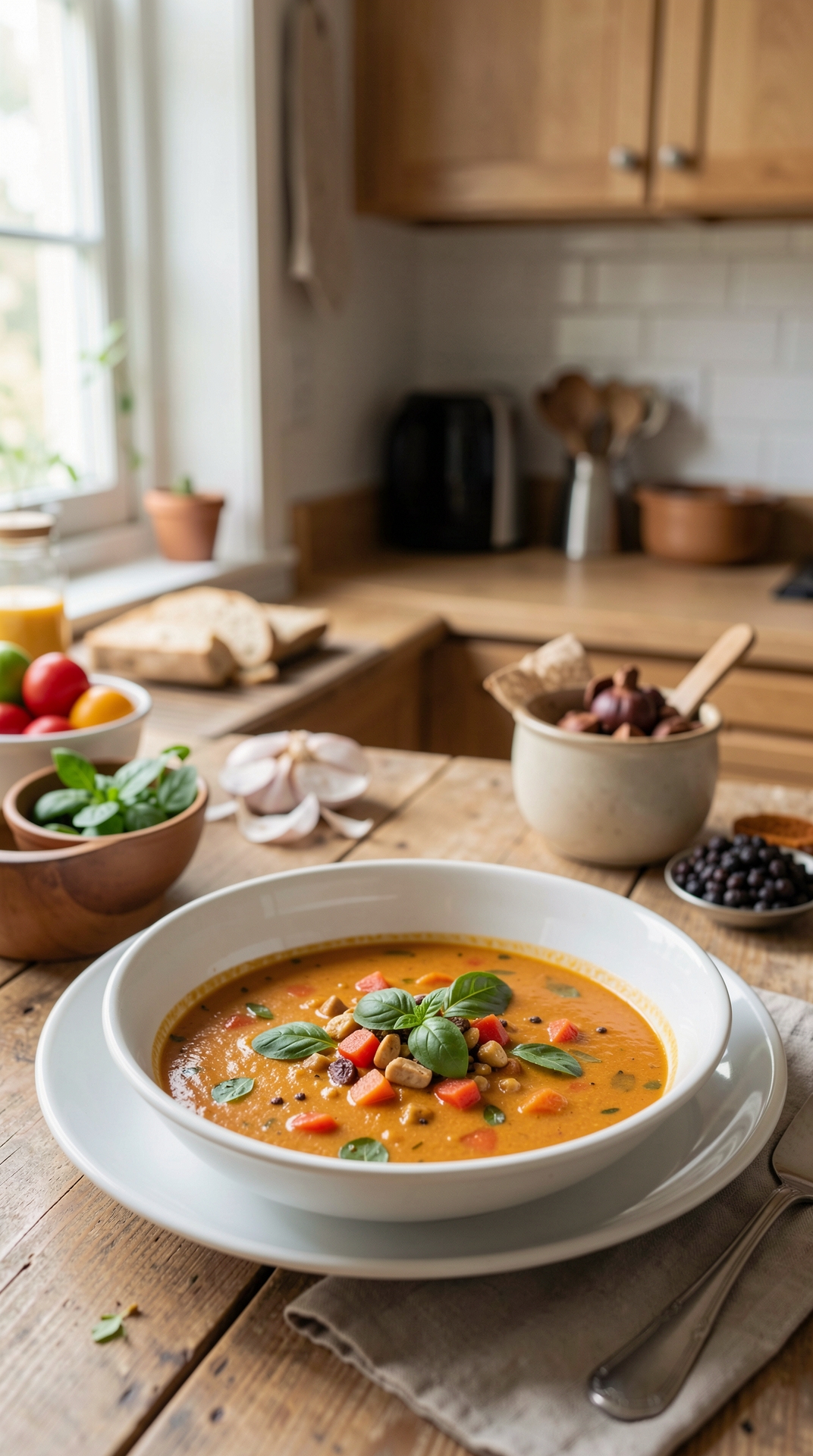 Step-By-Step Guide To Building Soups For Less Guesswork featured image showing building soups in a real home kitchen