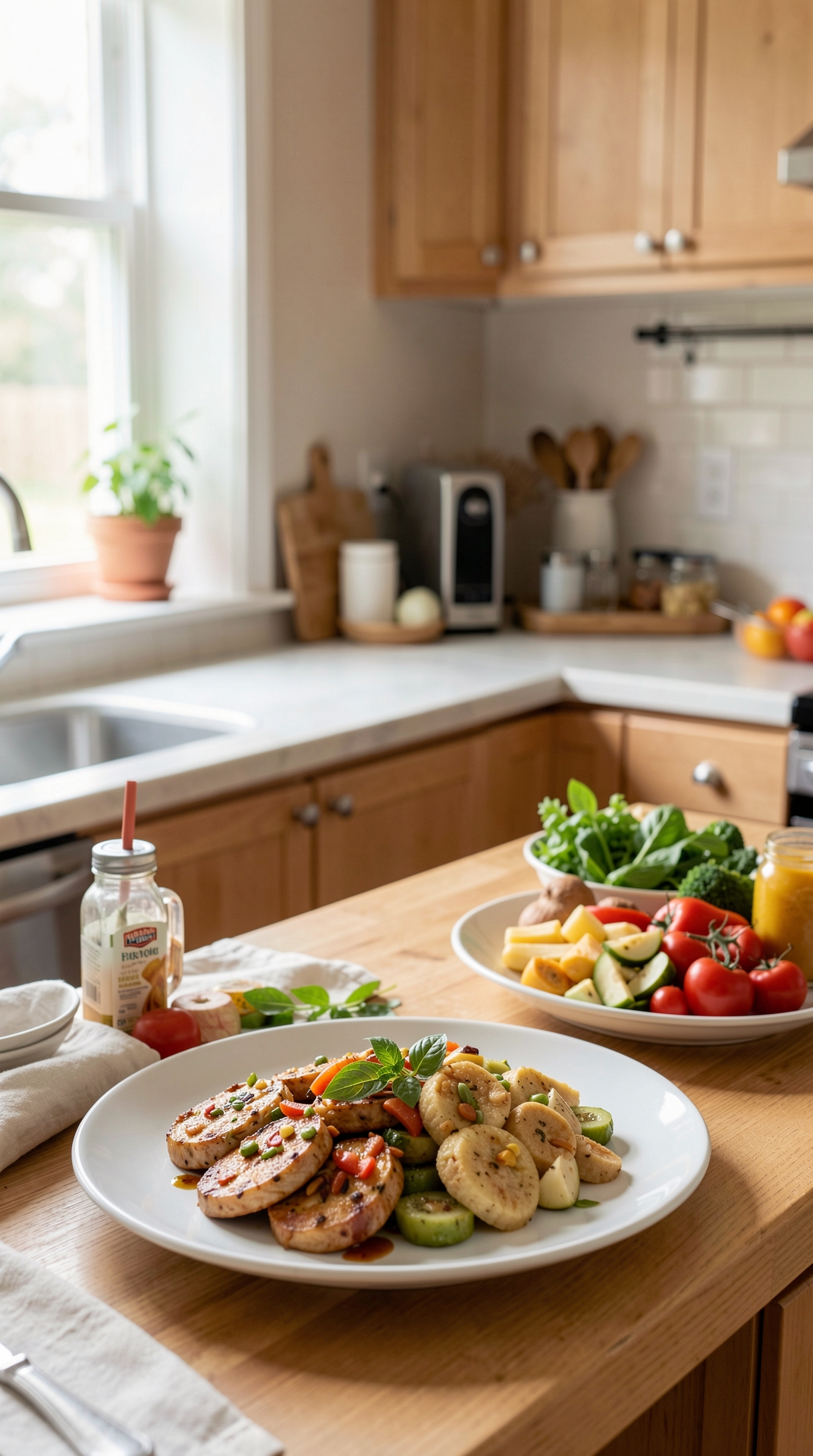 Time-Saving Ideas For Budget Meals For Better Grocery Habits featured image showing budget meals in a real home kitchen