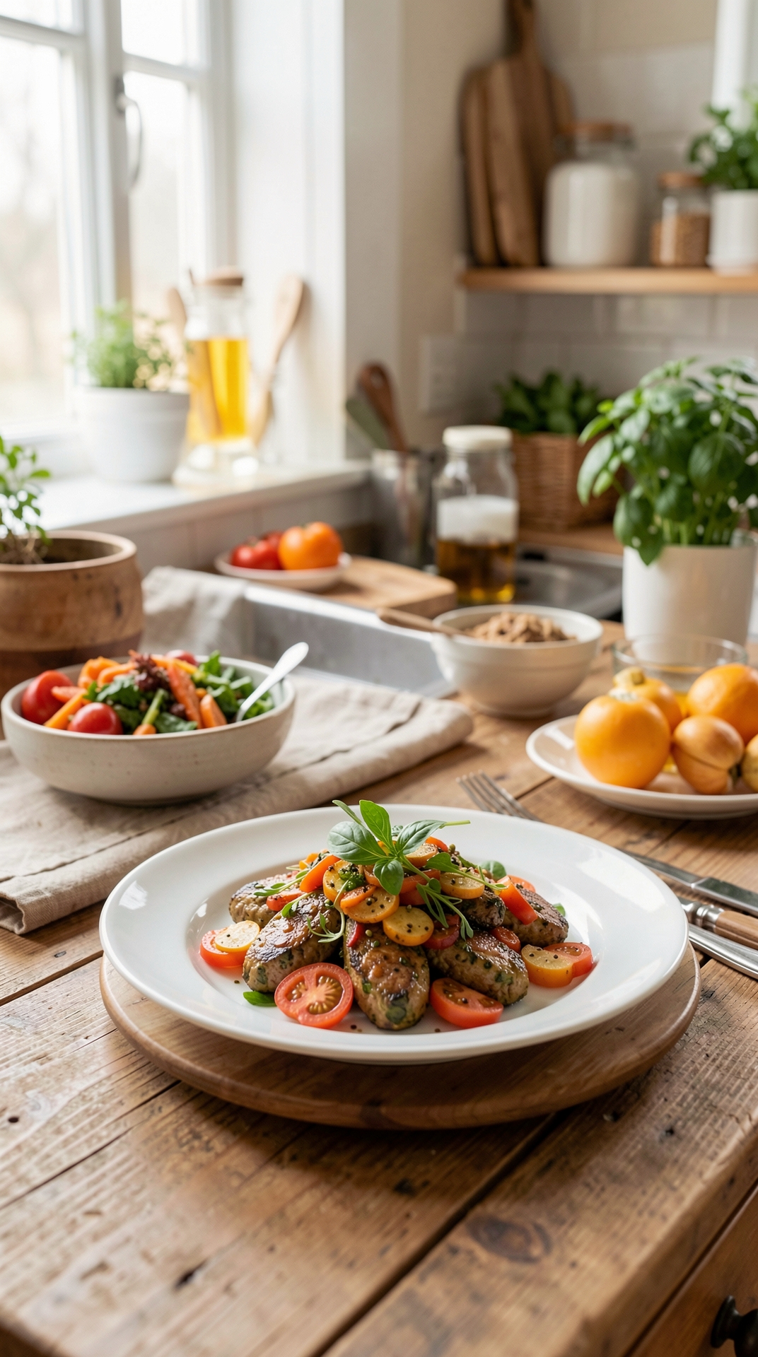 Time-Saving Ideas For Seasonal Menus For More Variety At Dinner featured image showing seasonal menus in a real home kitchen