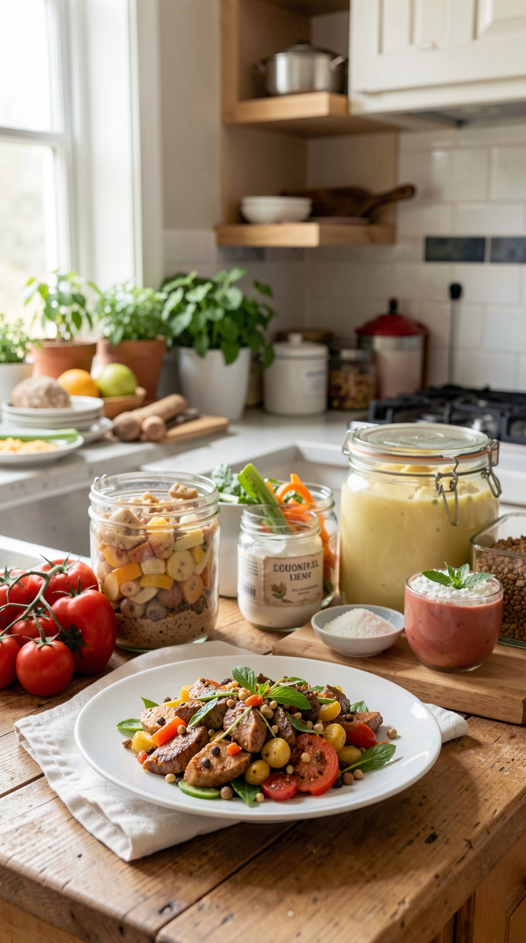 Time-Saving Ideas For Seasonal Menus For Smarter Use Of Pantry Ingredients featured image showing seasonal menus in a real home kitchen