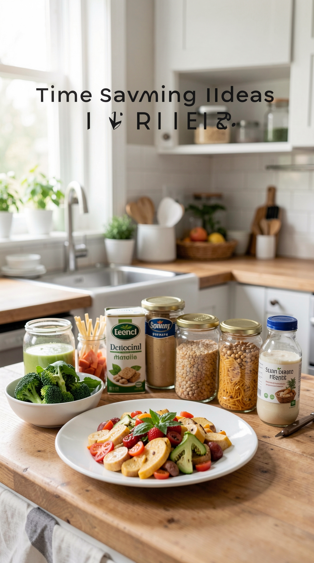 Time-Saving Ideas For Sunday Prep For Smarter Use Of Pantry Ingredients featured image showing Sunday prep in a real home kitchen