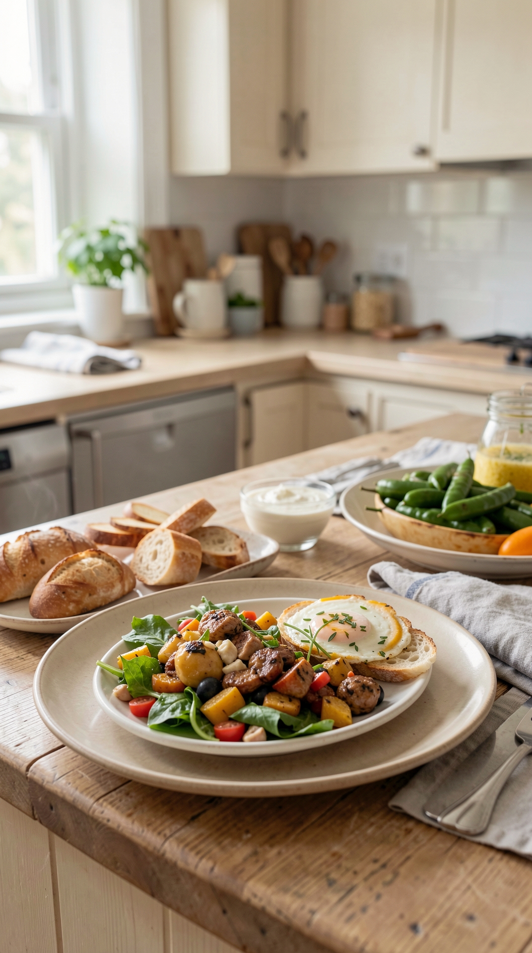 Time-Saving Ideas For Weekday Lunches For More Variety At Dinner featured image showing weekday lunches in a real home kitchen