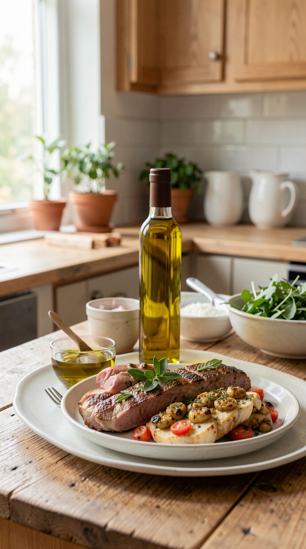 What To Know About Olive Oil For Better Shelf Life featured image showing olive oil in a real home kitchen