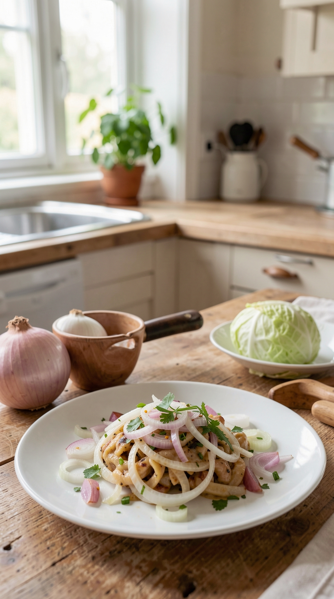 What To Know About Onions For Less Spoilage featured image showing onions in a real home kitchen