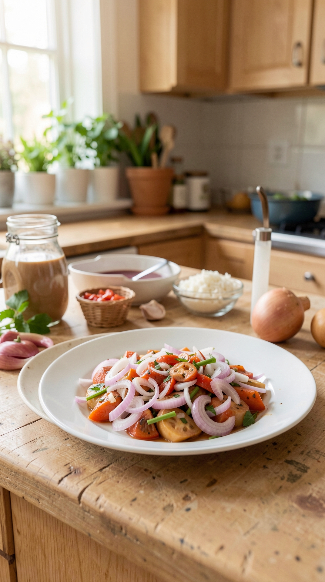 What To Know About Onions For Safer Food Handling featured image showing onions in a real home kitchen