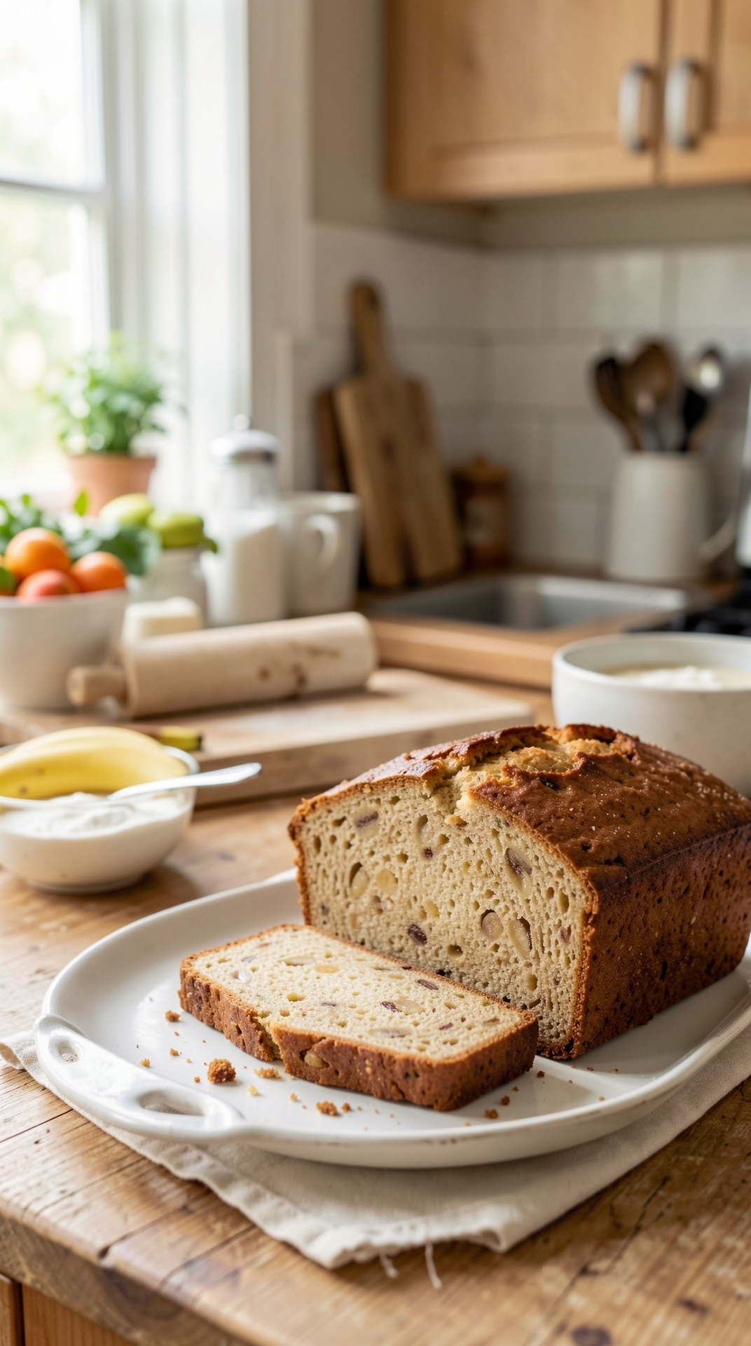 Why It Matters For Banana Bread For More Reliable Rise featured image showing banana bread in a real home kitchen