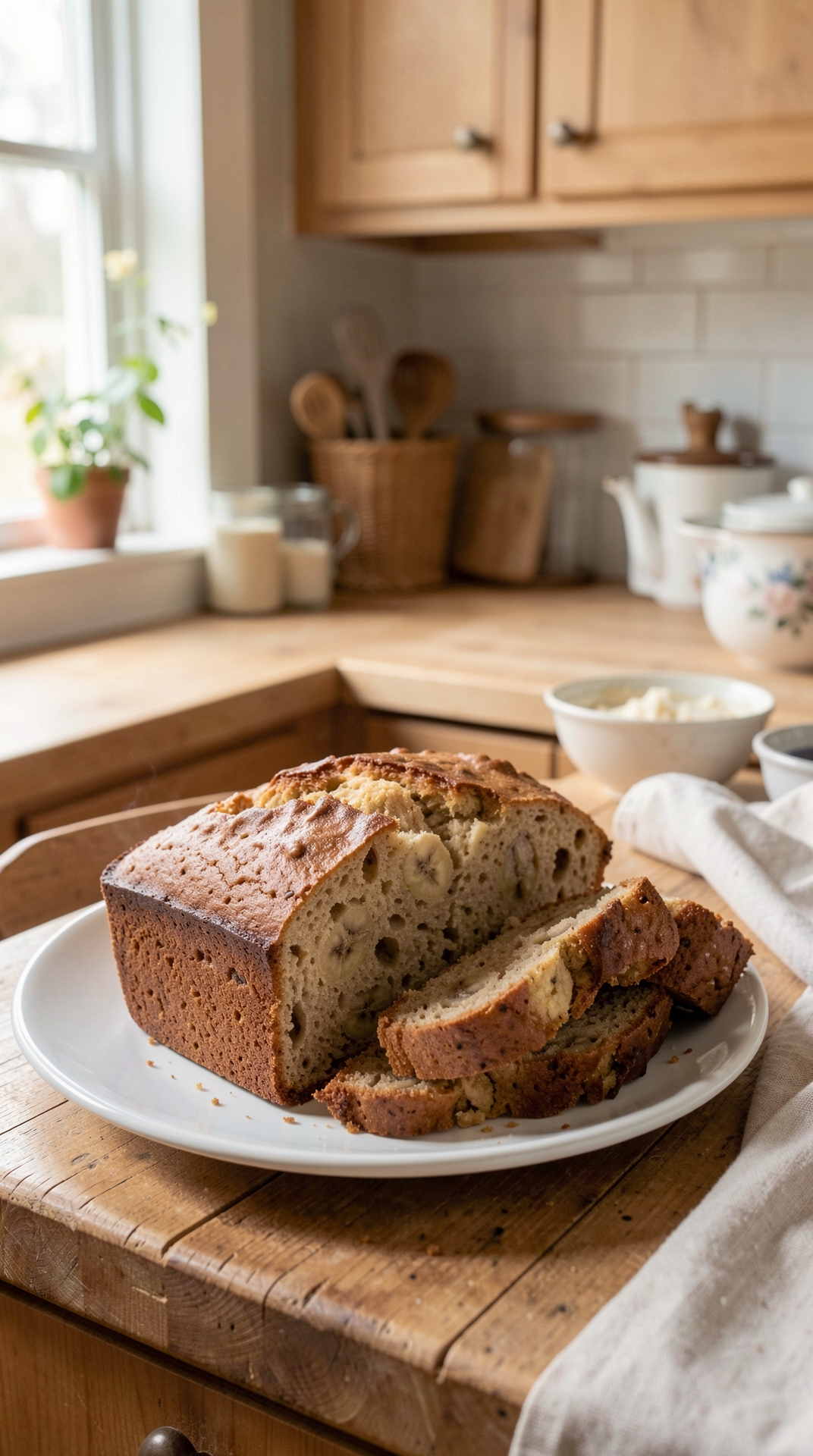 Why It Matters For Banana Bread For More Reliable Rise featured image showing banana bread in a real home kitchen