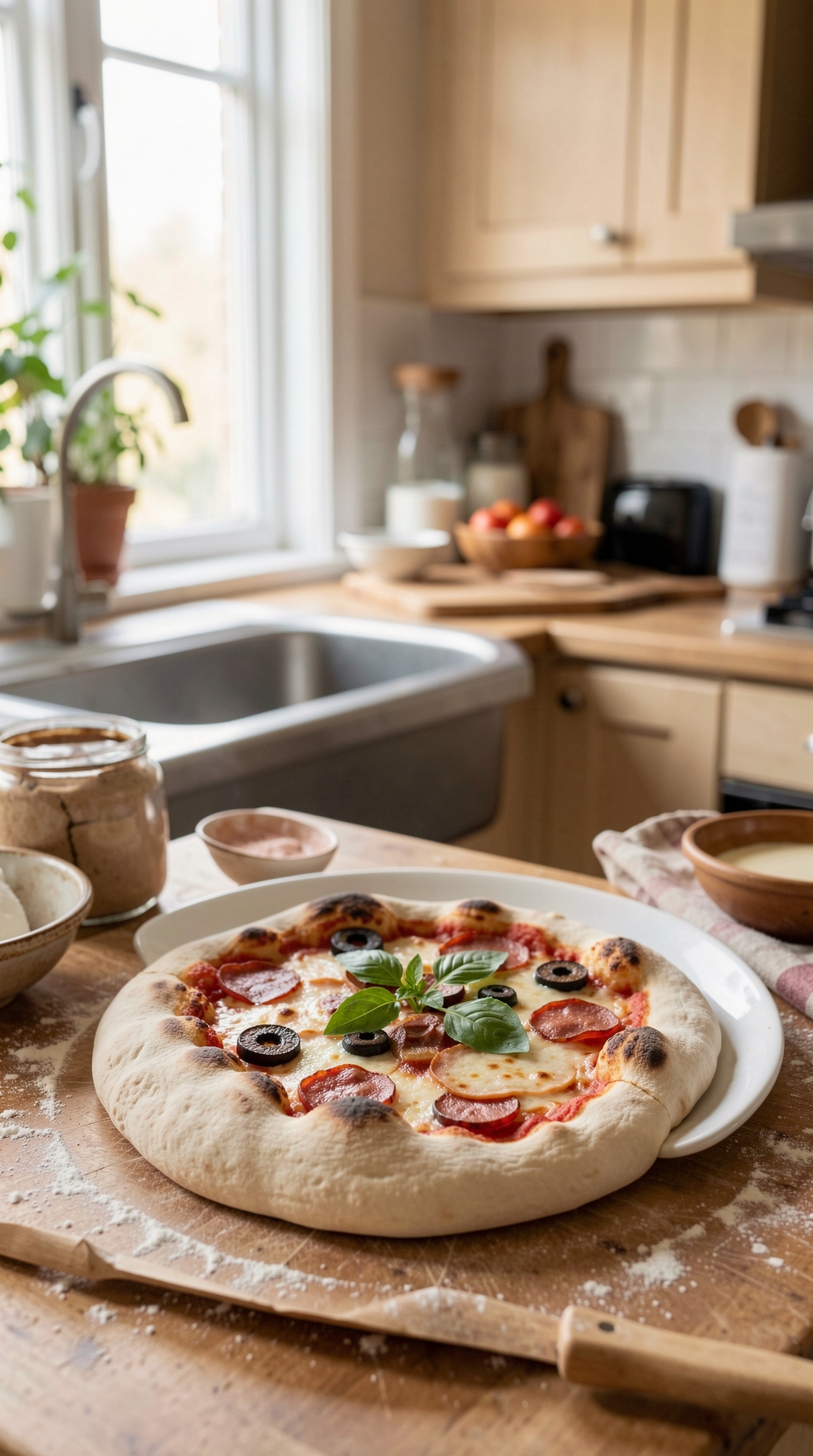 Why It Matters For Pizza Dough For Even Browning featured image showing pizza dough in a real home kitchen