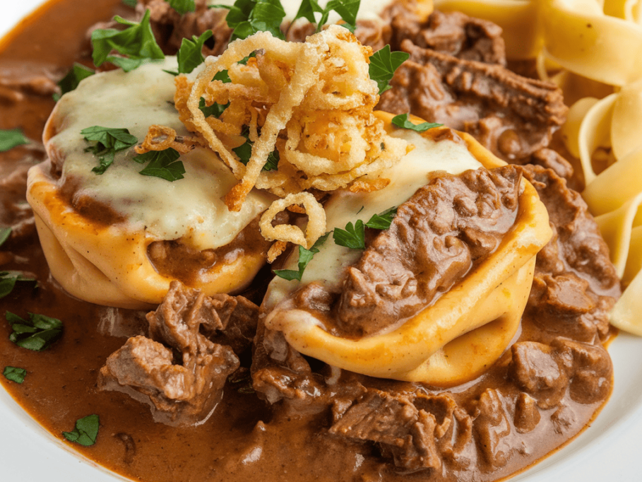 philly cheesesteak tortellini