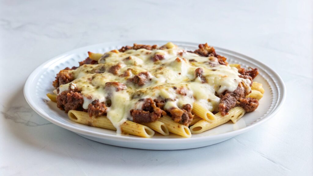 ​philly cheesesteak pasta