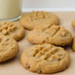 4-ingredient peanut butter cookies