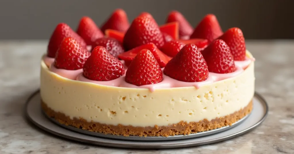 strawberry cheesecake