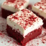 red velvet brownies